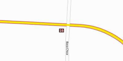 Boca Chica Stadtplan